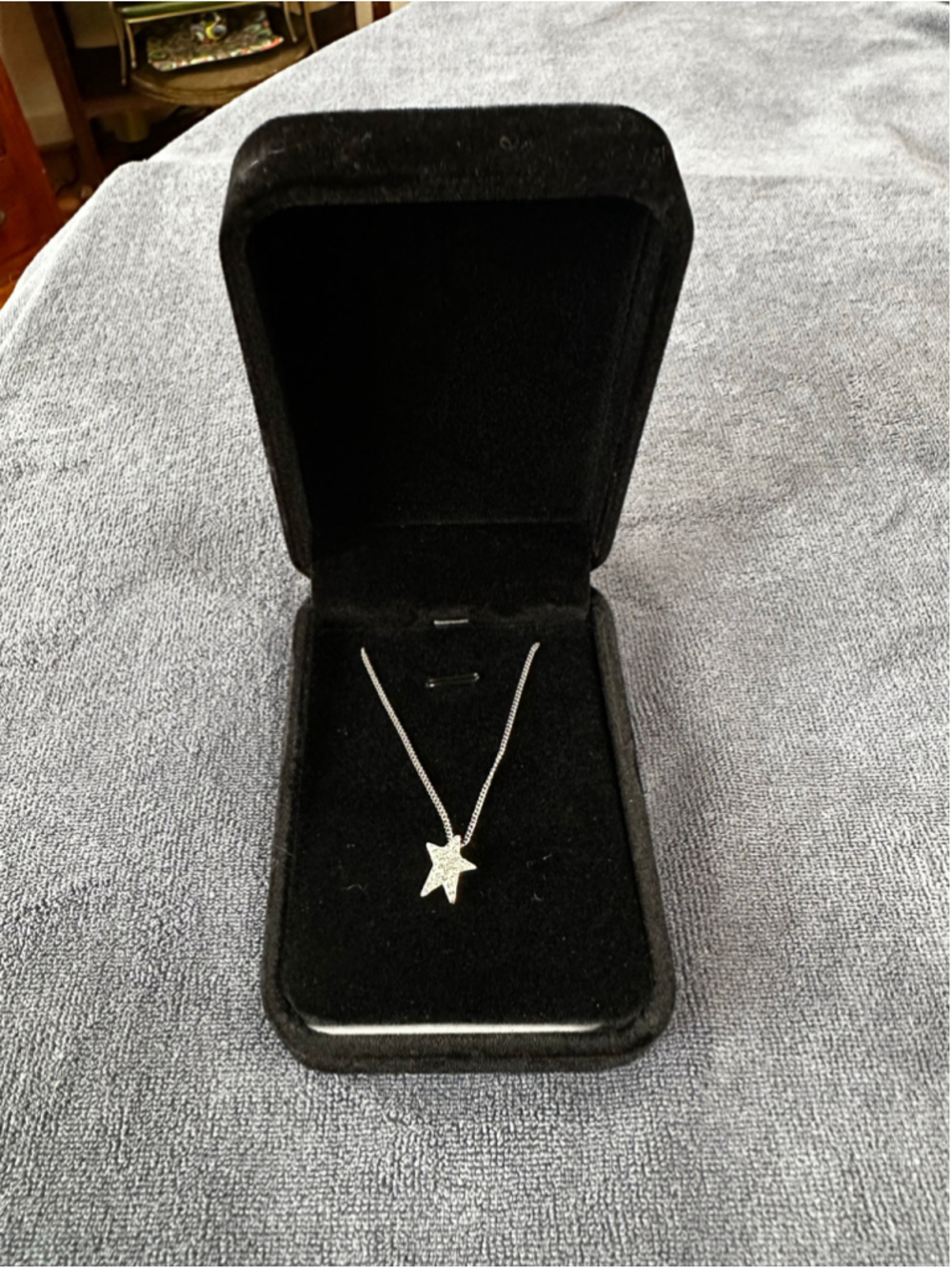 Women's Swarovski Silver Star Necklace